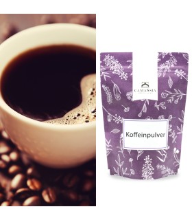Koffeinpulver natürlichen Ursprungs