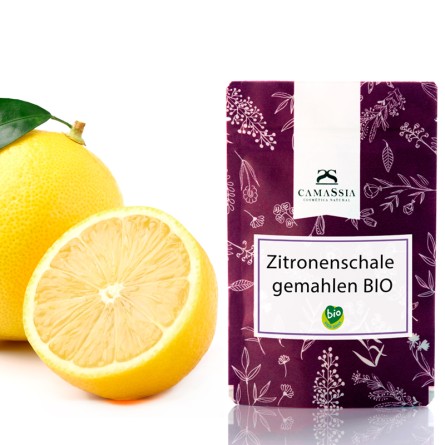 Zitronenschalenpulver BIO 50 g