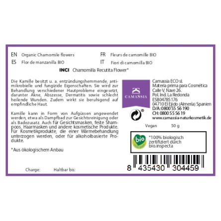 Kamillenblüten BIO (Matricaria chamomilla) 50 g
