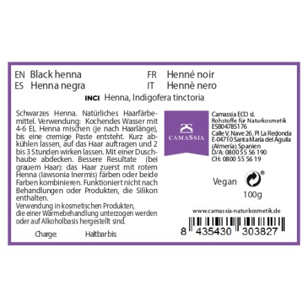 Schwarzes Henna