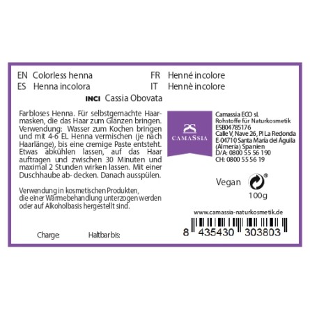 Neutrales/farbloses Henna