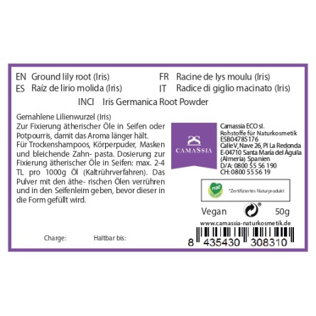 Lilienwurzel gemahlen 50 g