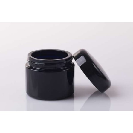 Tiegel Violettglas