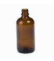 Glasflasche Braunglas DIN18, 100 ml