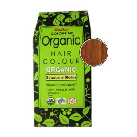 Pflanzenhaarfarbe BIO: Erdbeerblond