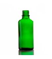 Glasflasche grün 50ml