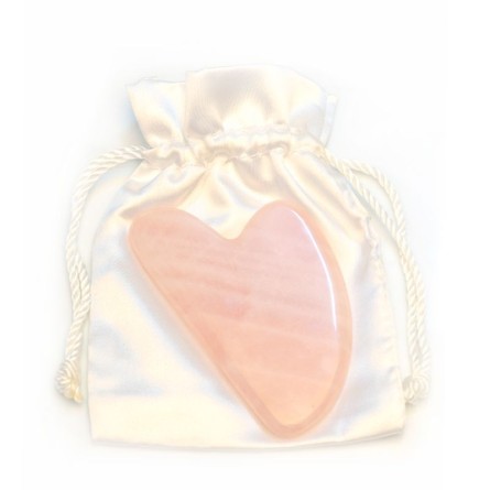 Gua Sha aus Rosenquarz