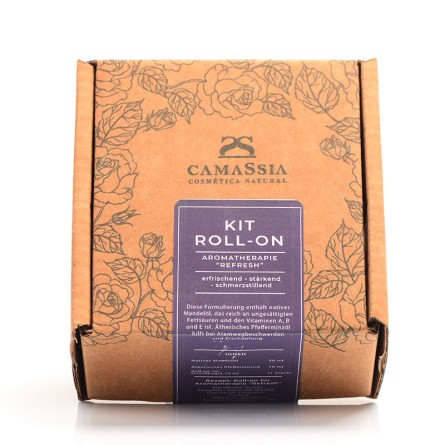 Kit Roll-on Aromatherapie "Refresh"