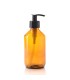 Braunglasflasche 250ml mit schwarzem Dosierkopf