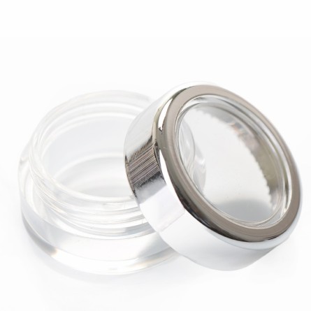 Dose Kunststoff 5g/6 ml, mit Silberverschluss