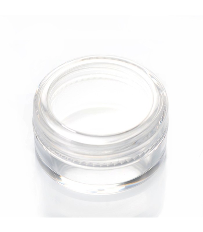 Transparenter Plastiktiegel mit Deckel 5g/6ml