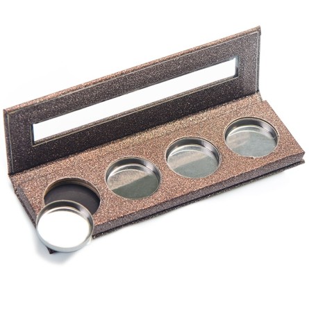Leerpalette für 4 Lidschattenfarben