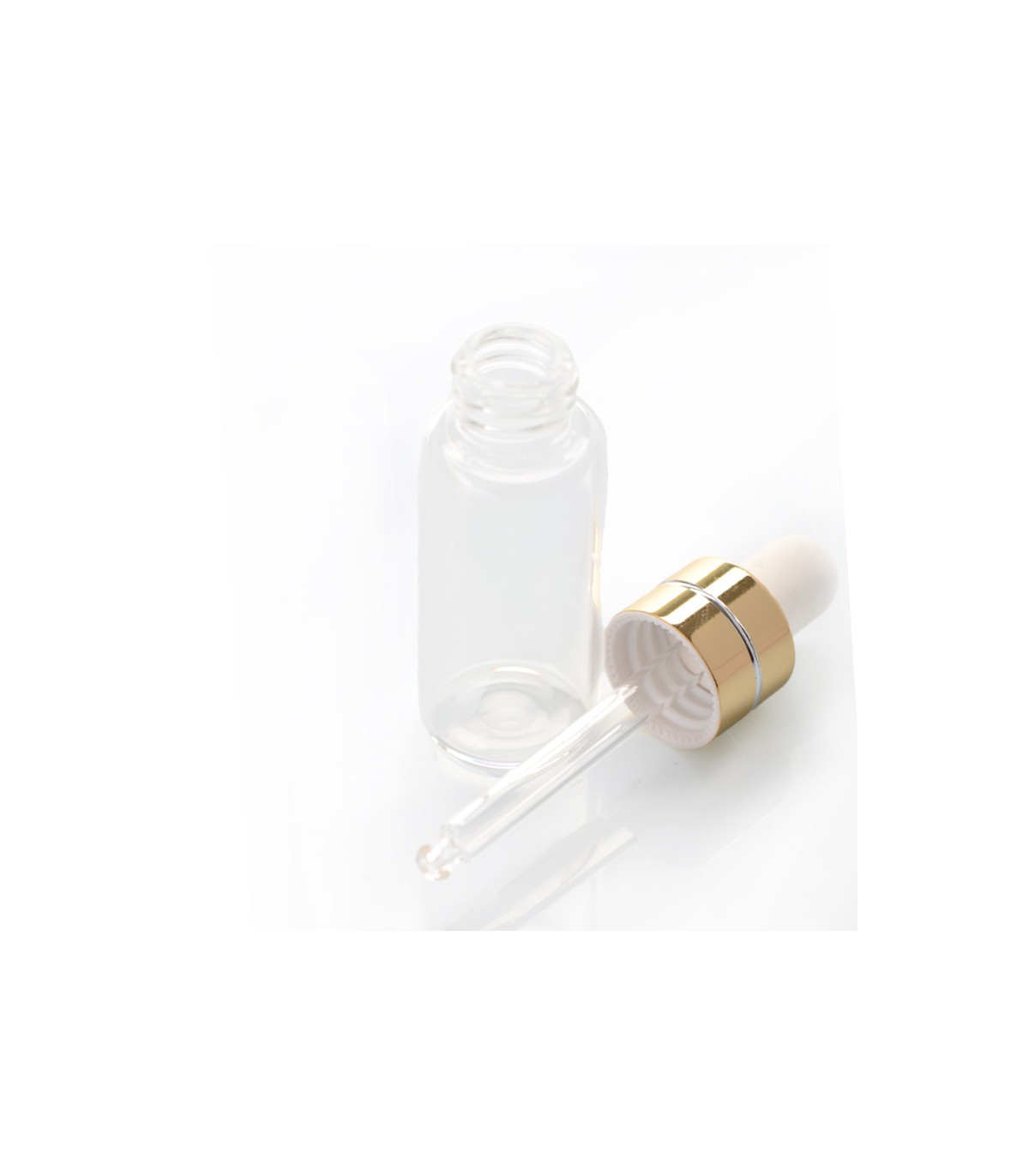 Glasflasche mit Pipette 5 ml