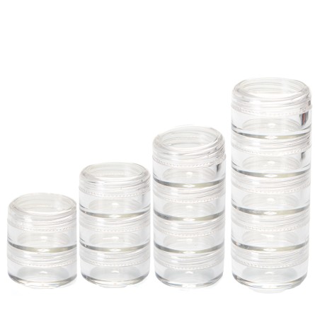 Dose stapelbar, Kunststoff 5 g/6 ml