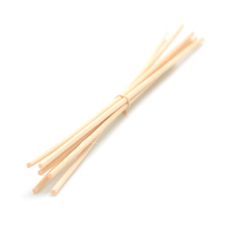6 Rattanstäbchen 24 cm lang für Mikado-Duftspender