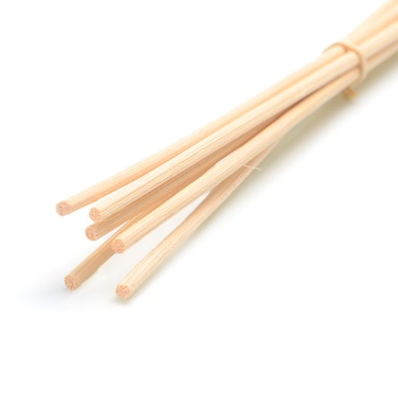 6 Rattanstäbchen 24 cm lang für Mikado-Duftspender