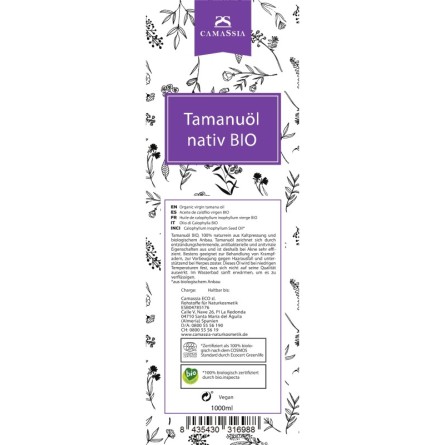 Tamanuöl BIO nativ (Calophyllum inophyllum)