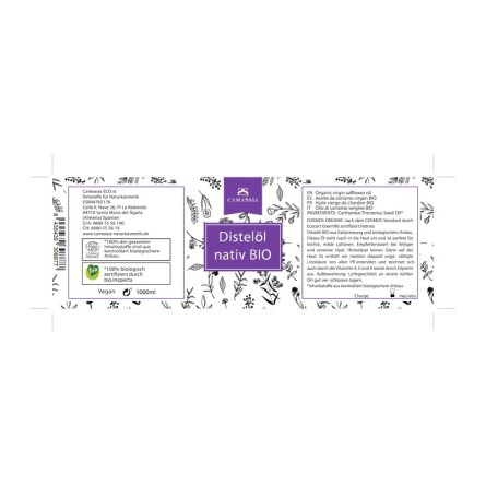 Distelöl BIO nativ (Safloröl)