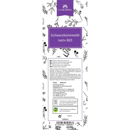 Schwarzkümmelöl BIO nativ