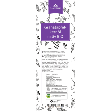 Granatapfelkernöl BIO nativ