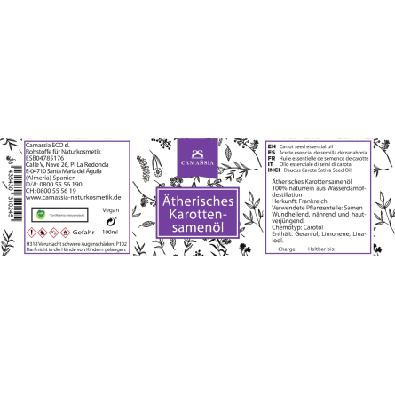 Ätherisches Karottensamenöl 5 ml