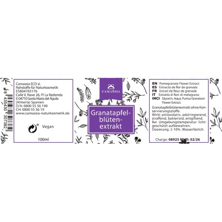 Granatapfelblütenextrakt