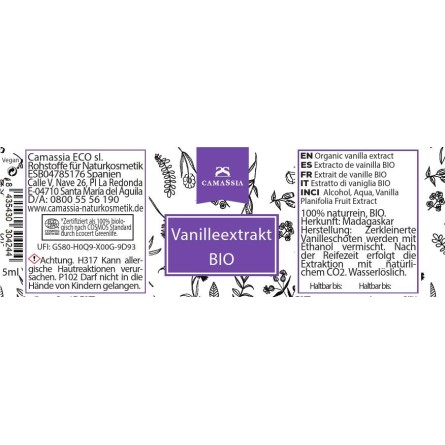 Vanilleextrakt BIO 5 ml