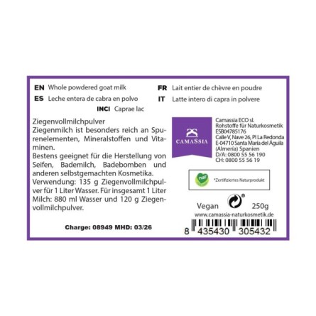 Ziegenvollmilchpulver