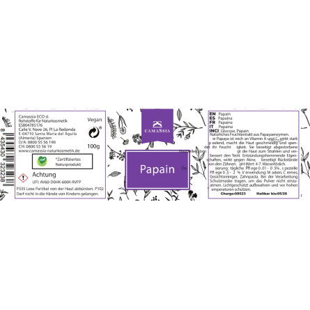 Papain (peelendes Enzym der Papaya)