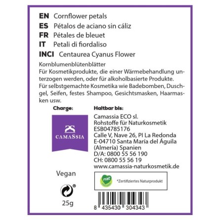 Kornblumenblütenblätter 25 g