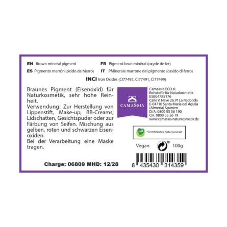 Mineralisches Pigment Braun, Pulver